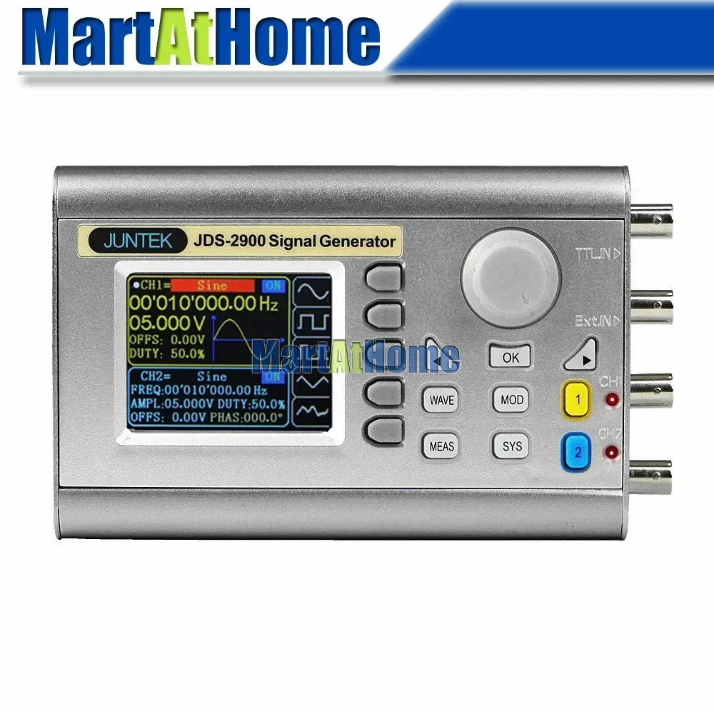 Générateur de signaux DDS numé - Dual Channel Arbitrary Waveform Function Generator 60Mhz avis et prix