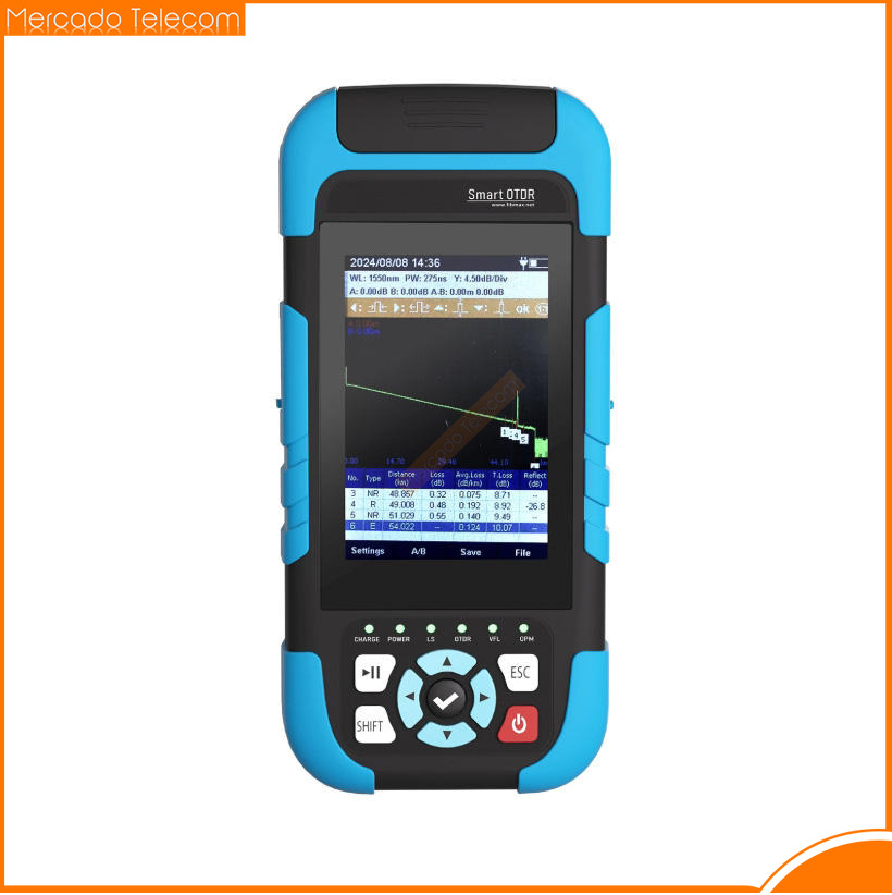 Mini testeur de fibre optique  - Optical Time Domain Reflectometer Otdr 1310 1550Nm avis et prix